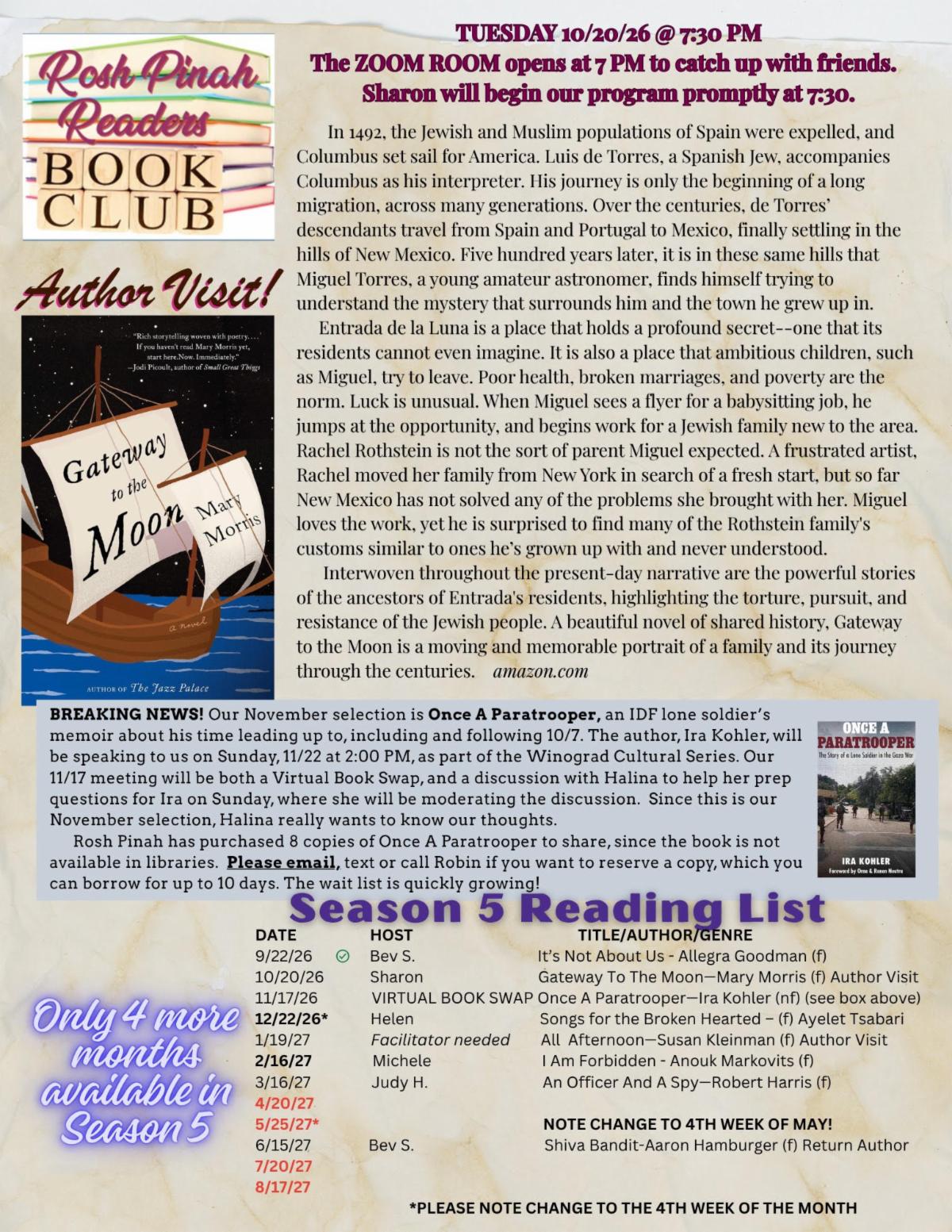Jewish Book Club
